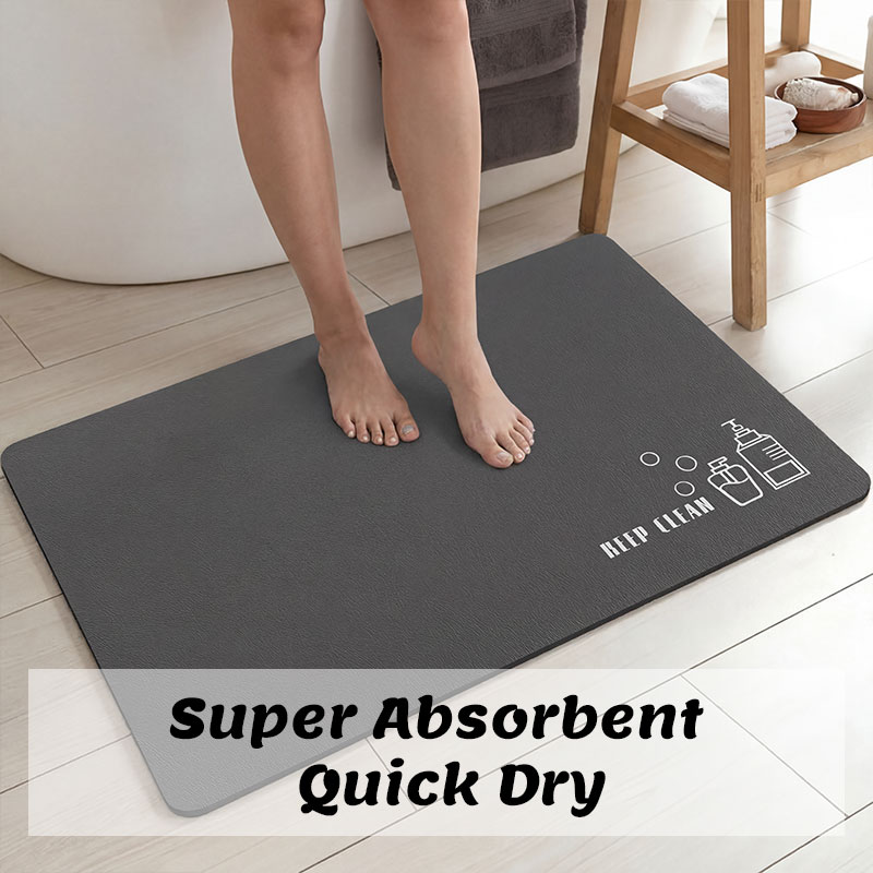 Tappetino da Bagno in Diatomit - Bamboo Bath Mat recensione e prezzo