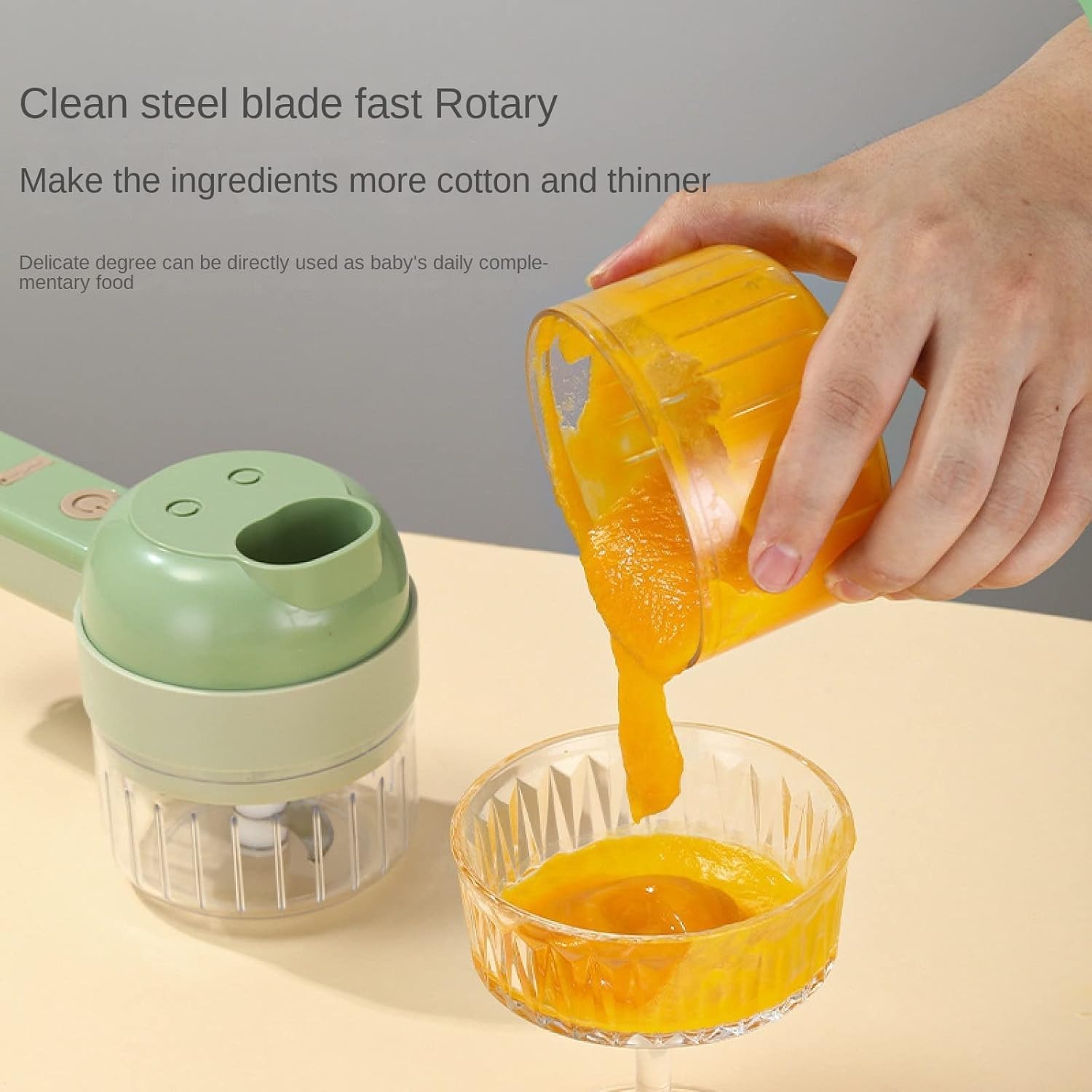 Set Tritatutto Elettrico 4 in  - Health Wellness Lifestyle recensione e prezzo
