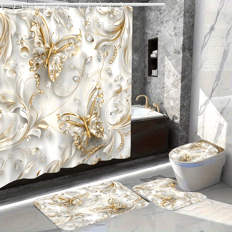 Set di tende da doccia elegant - Bamboo Bath Mat recensione e prezzo